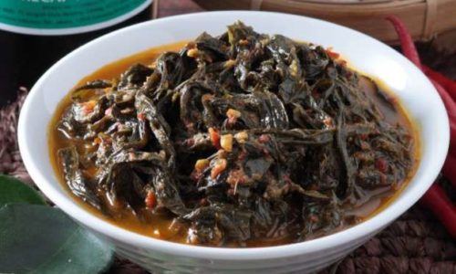 Lapau Salero Sarapan Pagi Yanti Spesifik Rendang Pucuk Ubi